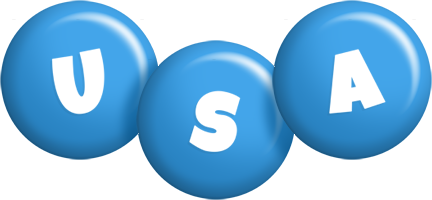 Usa candy-blue logo