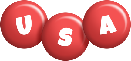 Usa candy-red logo