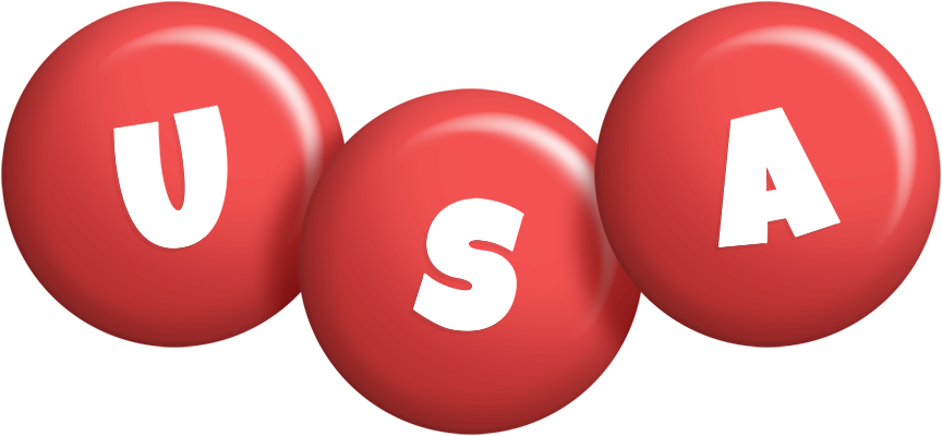 Usa candy-red logo