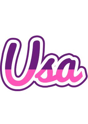 Usa cheerful logo