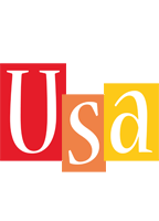 Usa colors logo