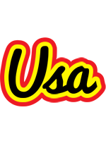 Usa flaming logo