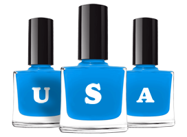 Usa glossy logo