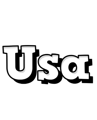 Usa snowing logo