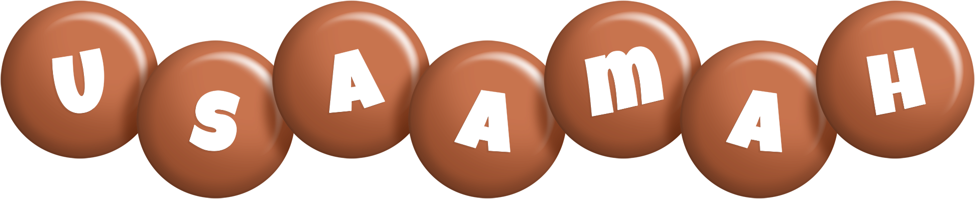Usaamah candy-brown logo
