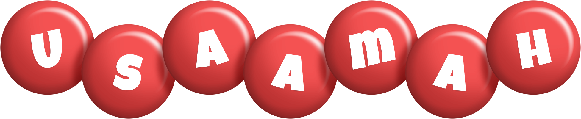 Usaamah candy-red logo