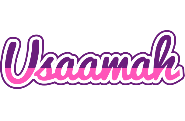Usaamah cheerful logo