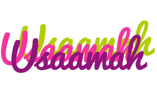 Usaamah flowers logo