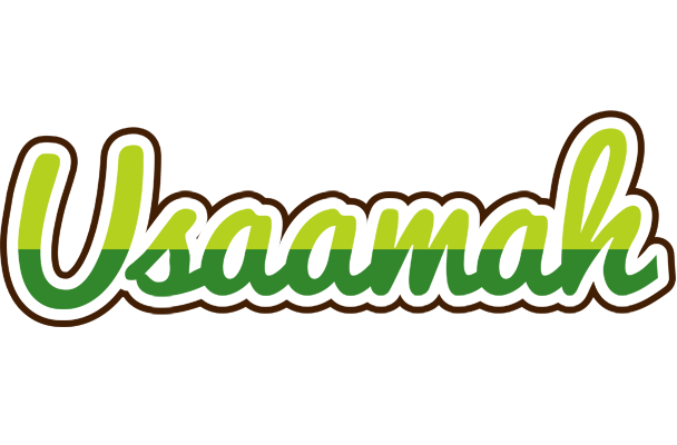Usaamah golfing logo