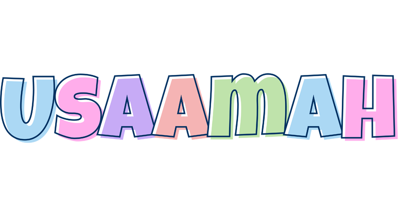 Usaamah pastel logo