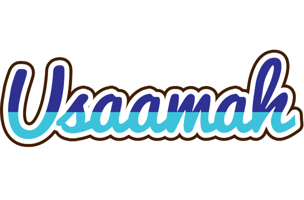 Usaamah raining logo