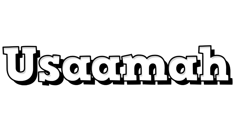 Usaamah snowing logo