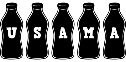 Usama bottle logo