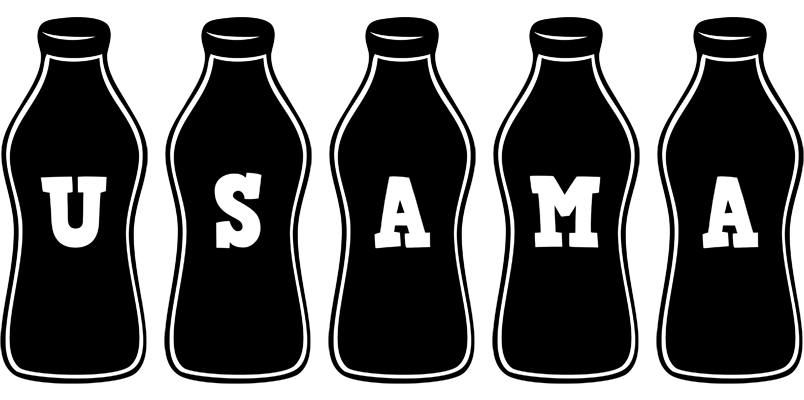 Usama bottle logo