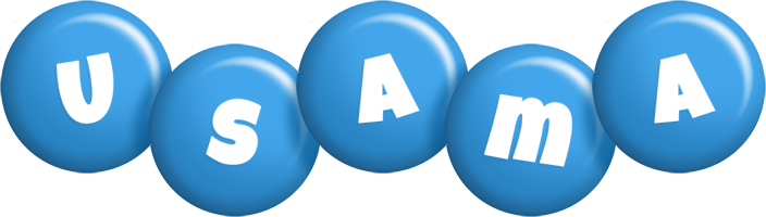 Usama candy-blue logo