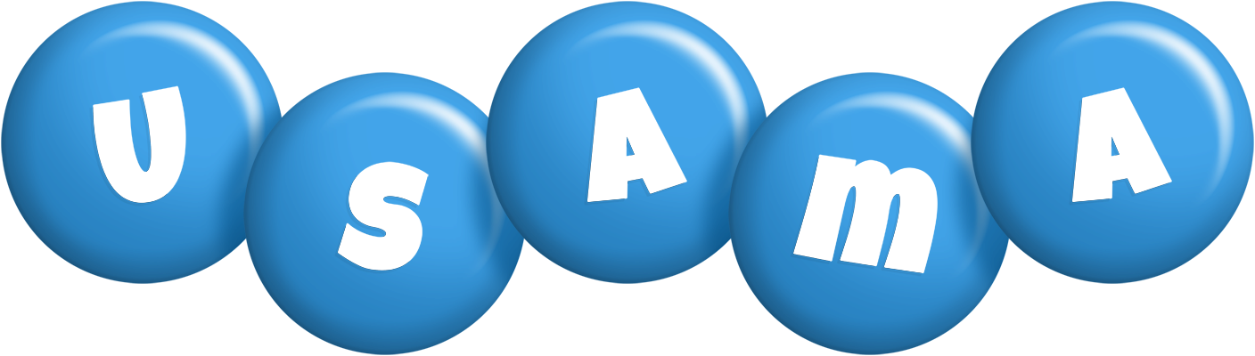 Usama candy-blue logo