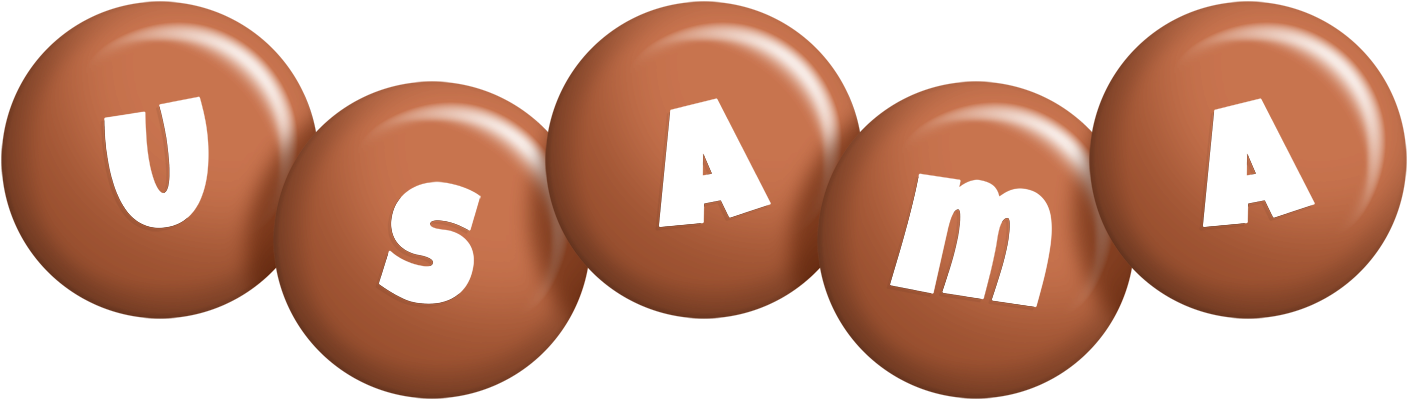 Usama candy-brown logo