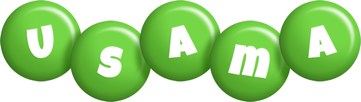 Usama candy-green logo