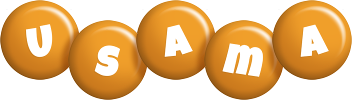 Usama candy-orange logo