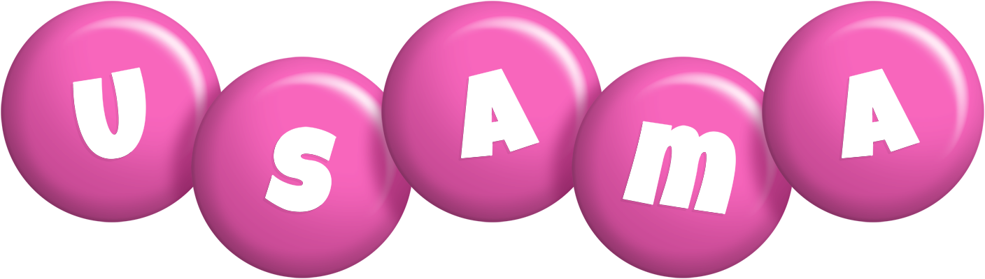 Usama candy-pink logo
