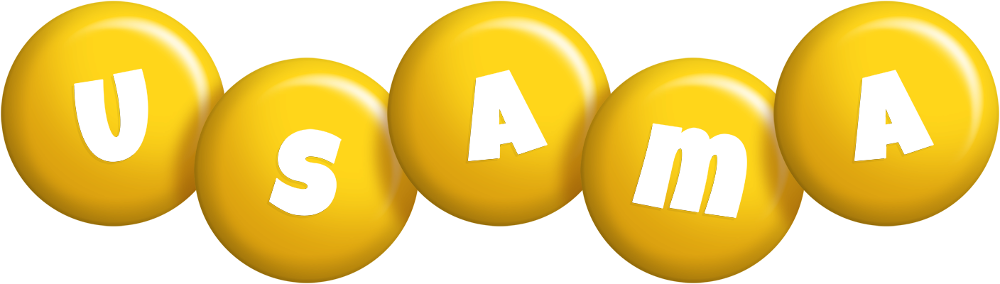 Usama candy-yellow logo