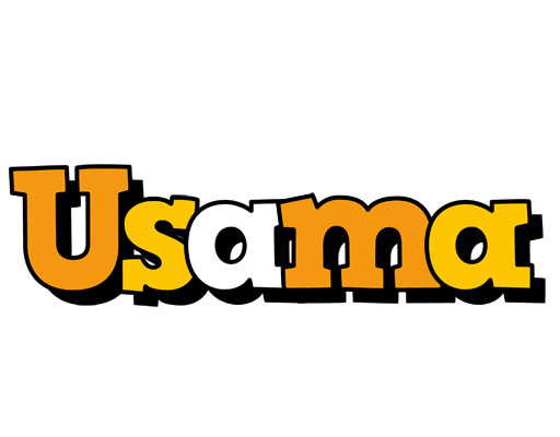 Usama cartoon logo