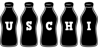 Uschi bottle logo