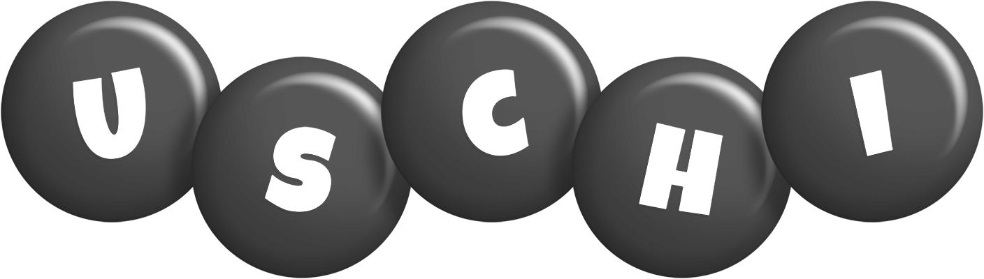 Uschi candy-black logo