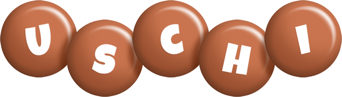 Uschi candy-brown logo