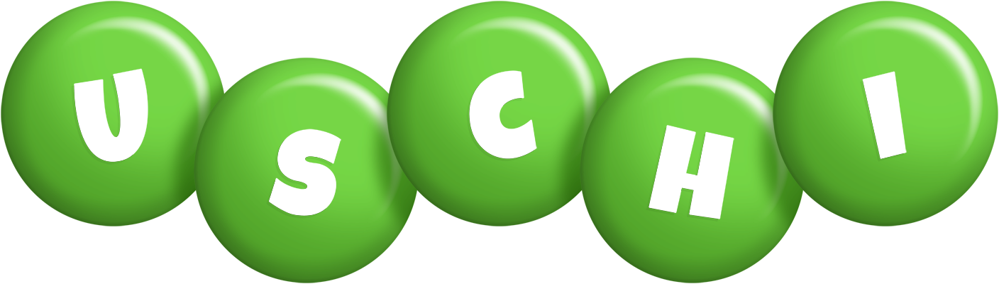 Uschi candy-green logo