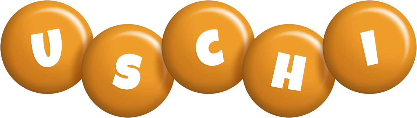 Uschi candy-orange logo