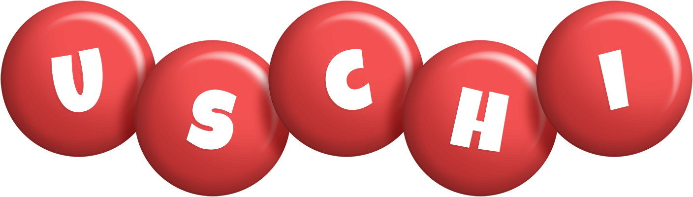 Uschi candy-red logo