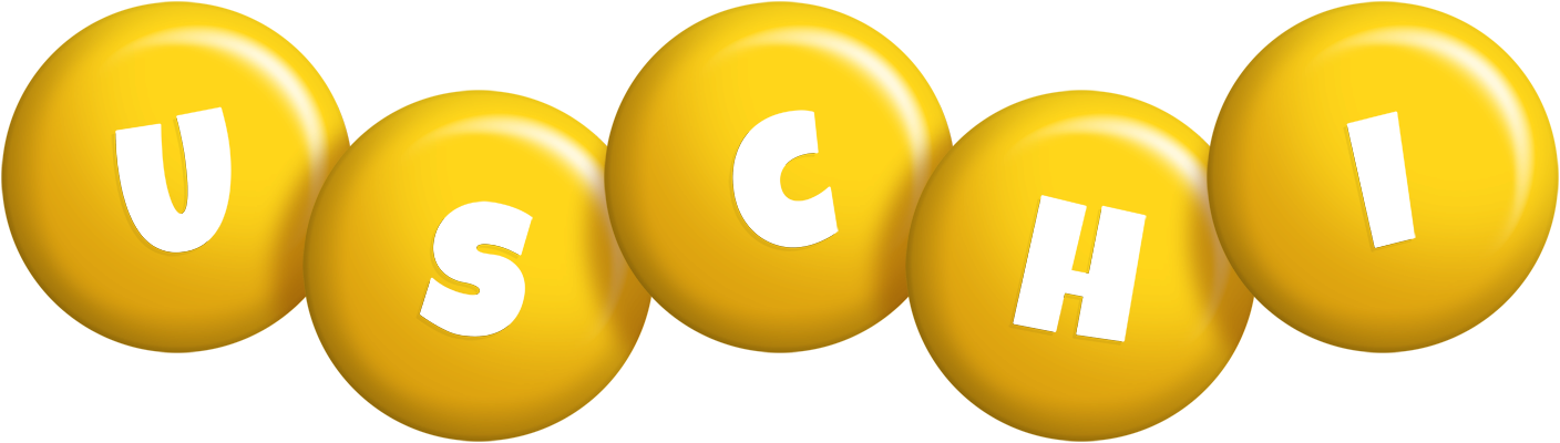 Uschi candy-yellow logo