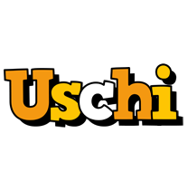 Uschi cartoon logo