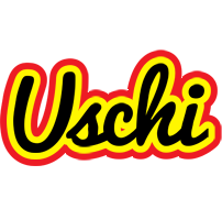 Uschi flaming logo