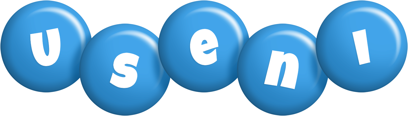 Useni candy-blue logo