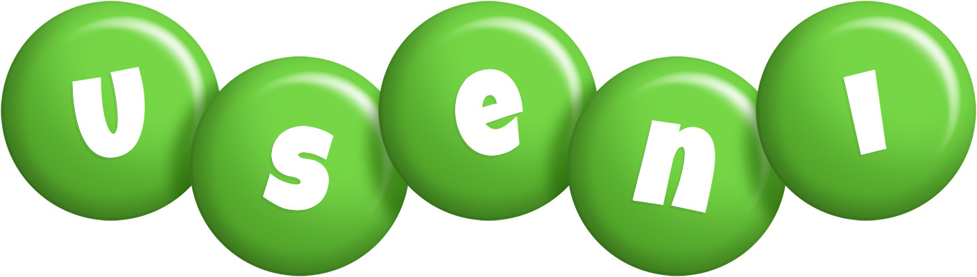 Useni candy-green logo