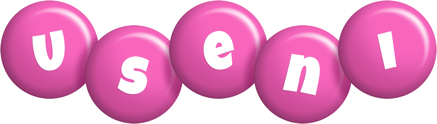 Useni candy-pink logo