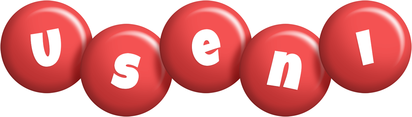 Useni candy-red logo