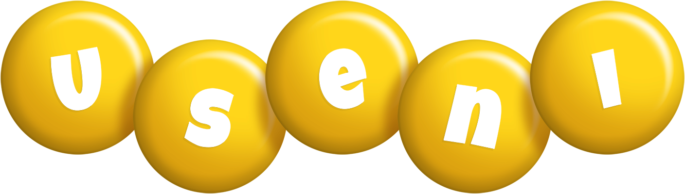 Useni candy-yellow logo