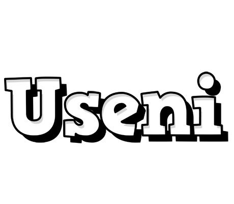 Useni snowing logo