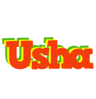 Usha bbq logo