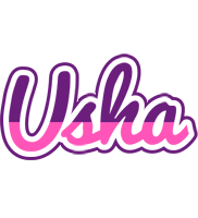 Usha cheerful logo