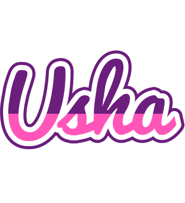 Usha cheerful logo