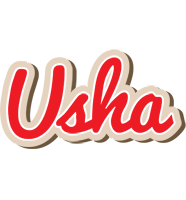 Usha chocolate logo