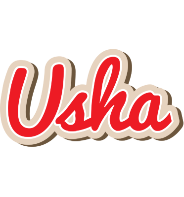 Usha chocolate logo