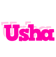 Usha dancing logo