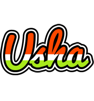 Usha exotic logo