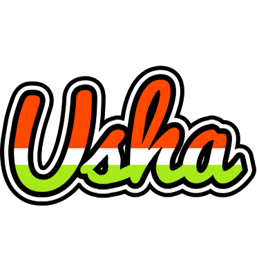 Usha exotic logo