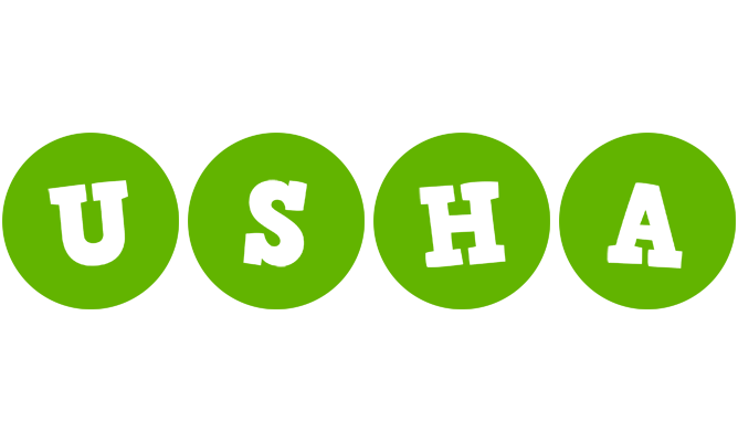 Usha games logo
